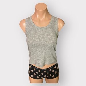 ⭐️ Free People Intimately Gray Small U Neck Tank Top